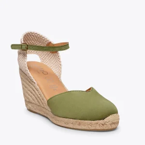 MiMaO ShopOnline NERJA – Espadrilles à Talon Haut KAKI france en ligne 14